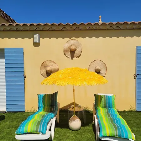 Villa De Charme Avec Piscine, Sans Vis A Vis, Vue Sur Les Vignes Et Oliviers Quarto em Acomodações Particulares