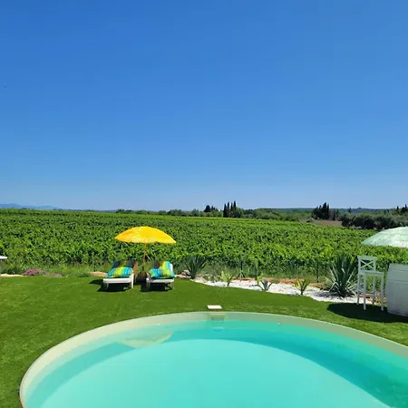 Villa De Charme Avec Piscine, Sans Vis A Vis, Vue Sur Les Vignes Et Oliviers Usclas-l'Herault